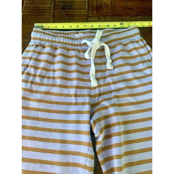 Madewell "Pajama Sweatpants" Stipe In Fresh Lavender Cookie Stripe- S/XS - Picture 10 of 12